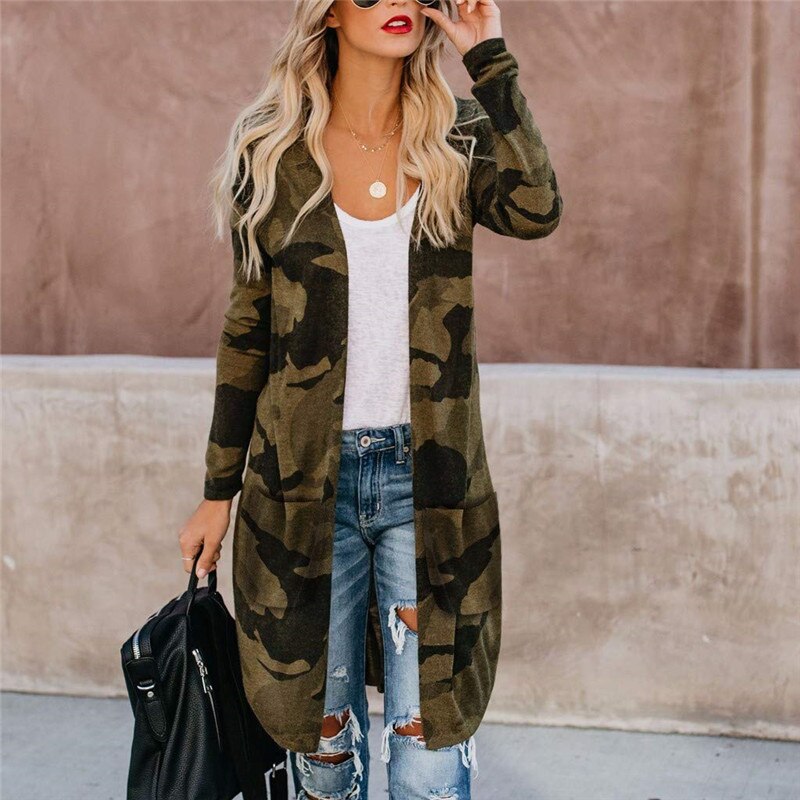 Melville™ Leopard Print V-Neck Cardigan