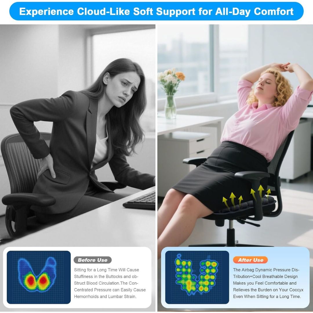 AirFlowSeat™ – 3D Breathable Air Cushion
