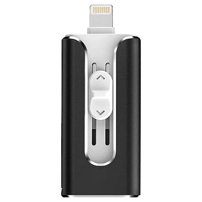 TriSync™ – 3-in-1 Mobile USB Flash Drive