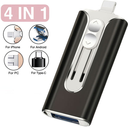 TriSync™ – 3-in-1 Mobile USB Flash Drive