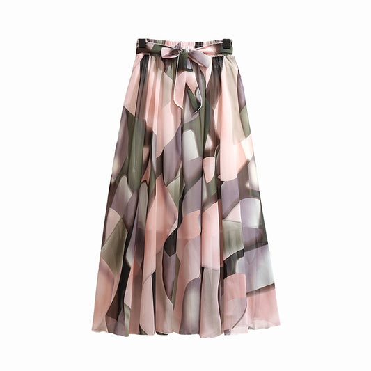Melville™ Chiffon Floral Long Skirt