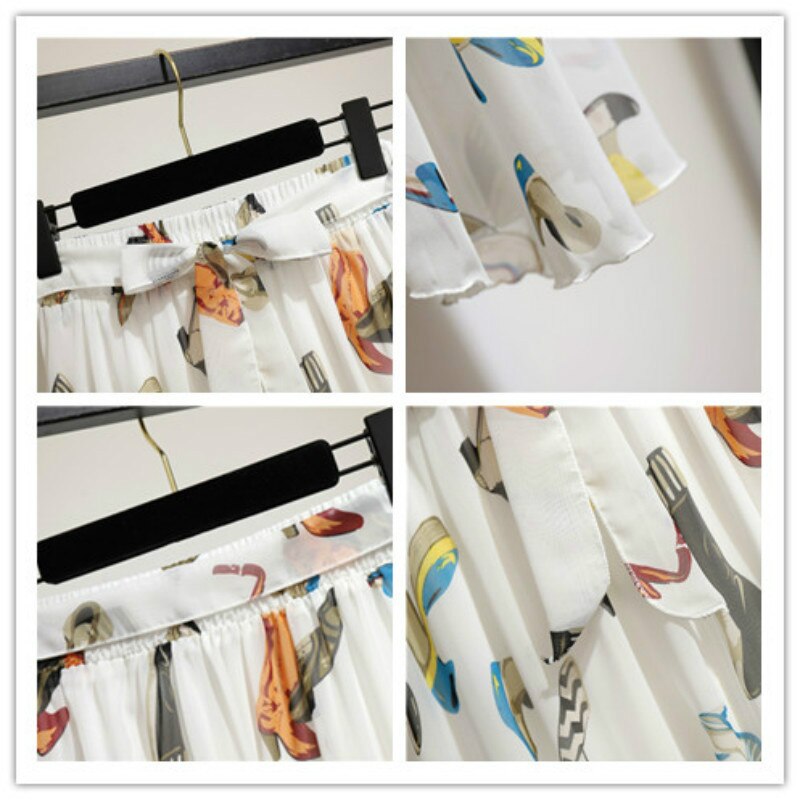 Melville™ Chiffon Floral Long Skirt