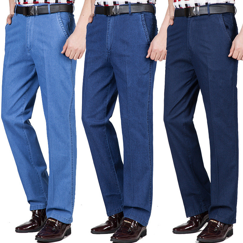 Melville™ Men High Waist Jeans