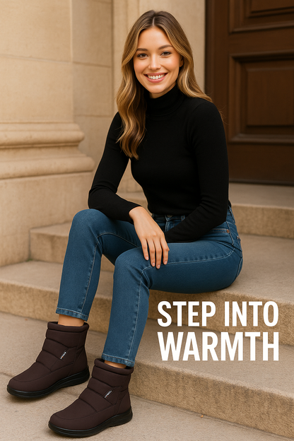 FrostEase™ – Waterproof Non-Slip Winter Boots