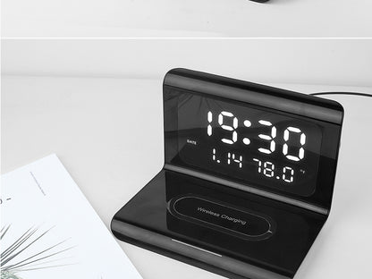 Melville™  3 in 1 Wireless Charging Clock