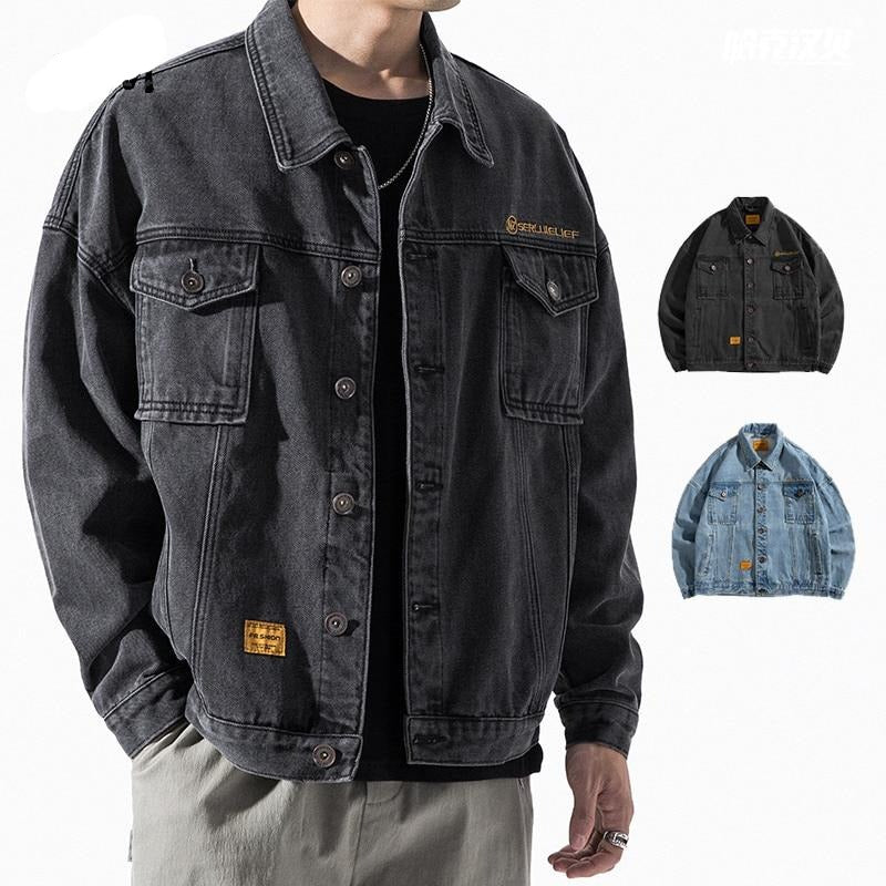Melville™ Denim Bomber Jacket