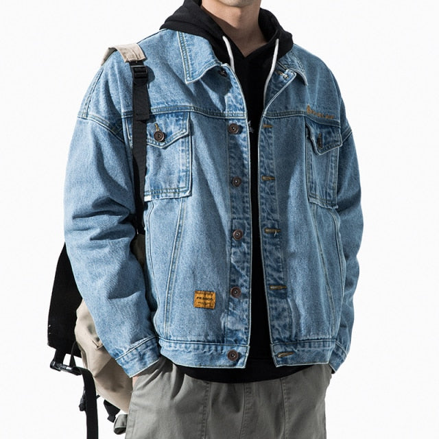 Melville™ Denim Bomber Jacket
